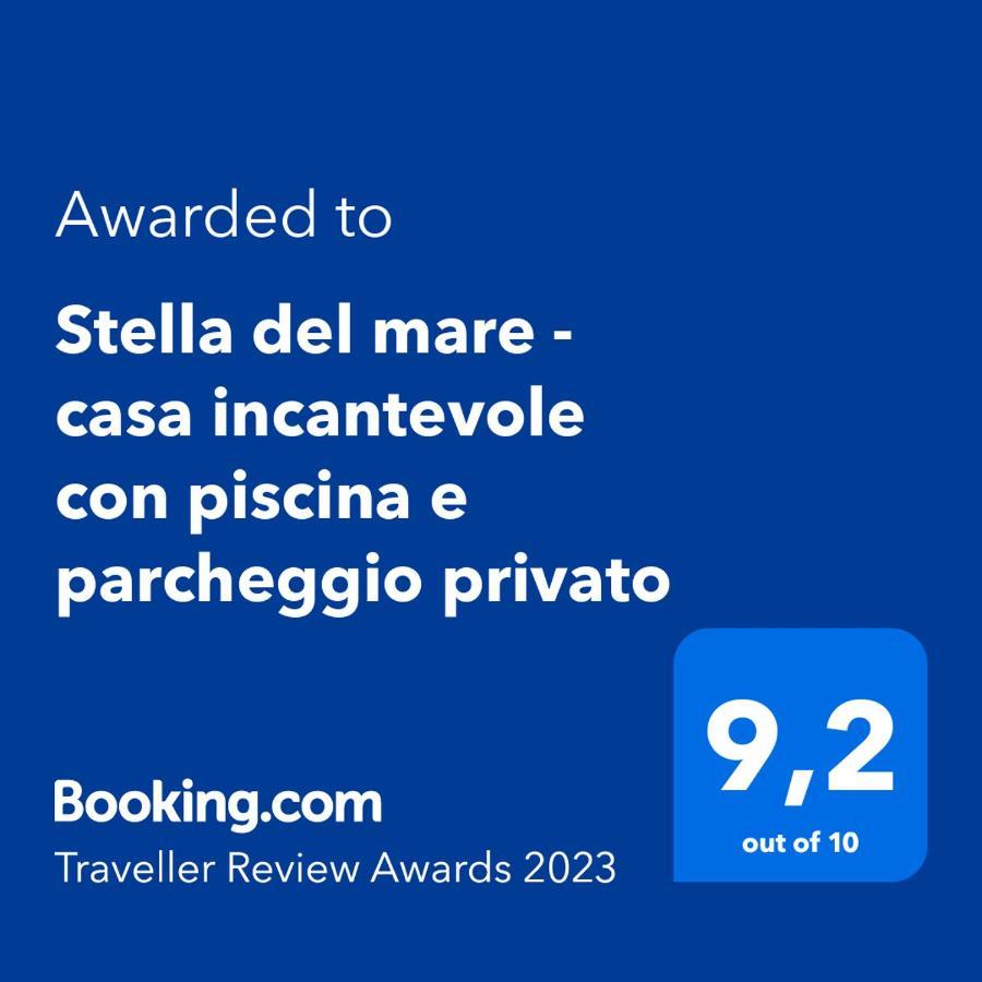 Stella Del Mare - Casa Incantevole Con Piscina E Parcheggio Privato Cervo Εξωτερικό φωτογραφία